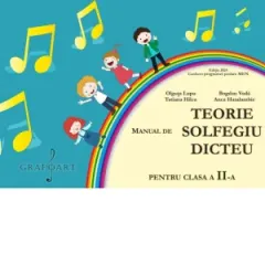 Coperta cărții Teorie, Solfegiu, Dicteu. Manual pentru clasa a II-a
