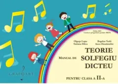 Coperta cărții Teorie, Solfegiu, Dicteu. Manual pentru clasa a II-a