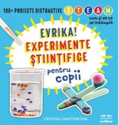 Coperta cărții Evrika! Experimente stiintifice pentru copii