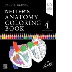 Coperta cărții Netter's Anatomy Coloring Book, 4th edition