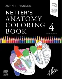 Coperta cărții Netter's Anatomy Coloring Book, 4th edition