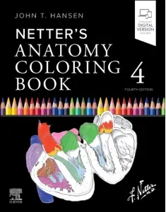 Coperta cărții Netter's Anatomy Coloring Book, 4th edition