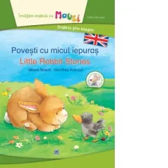 Coperta cărții Povesti cu micul iepuras. Little Rabbit stories. Editie bilingva
