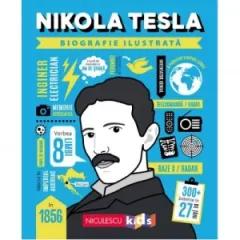 Coperta cărții Nikola Tesla. Biografie ilustrata