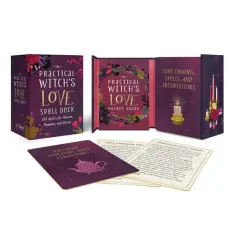 Coperta cărții The Practical Witch's Love Spell Deck 100 Spells for Passion, Romance, and Desire