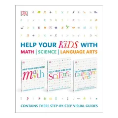 Coperta cărții Help Your Kids with Math, Science, and Language Arts Box Set Contains Three Step-By-Step Visual Guides