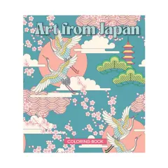 Coperta cărții Art from Japan Coloring Book