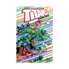Coperta cărții Titans: burning rage