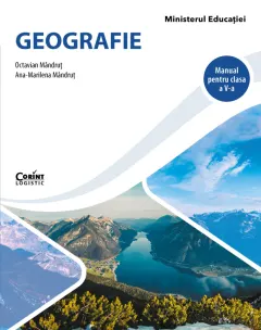 Coperta cărții Geografie. Manual pentru clasa a V-a