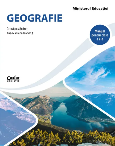 Coperta cărții Geografie. Manual pentru clasa a V-a