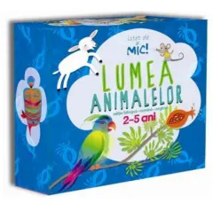 Coperta cărții ISTEȚ DE MIC! Lumea animalelor (editie bilingva romana-engleza)