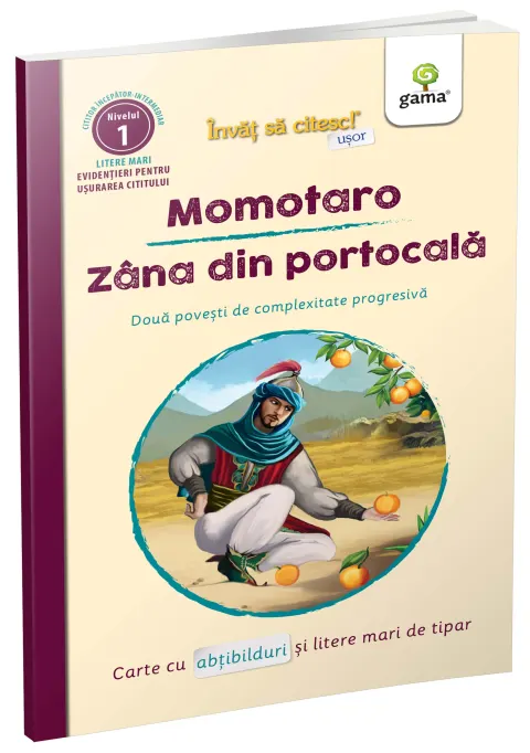 Coperta cărții Momotaro Zana din portocala