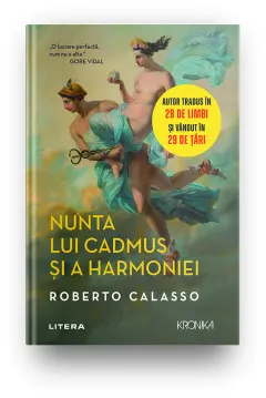 Coperta cărții Nunta lui Cadmus si a Harmoniei