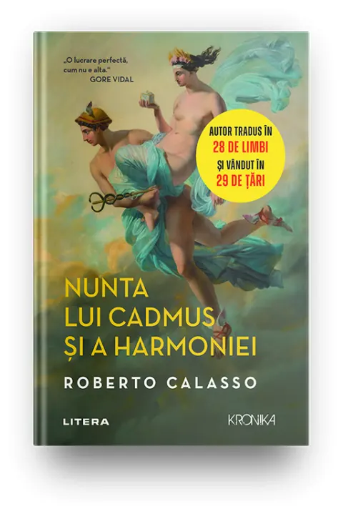 Coperta cărții Nunta lui Cadmus si a Harmoniei