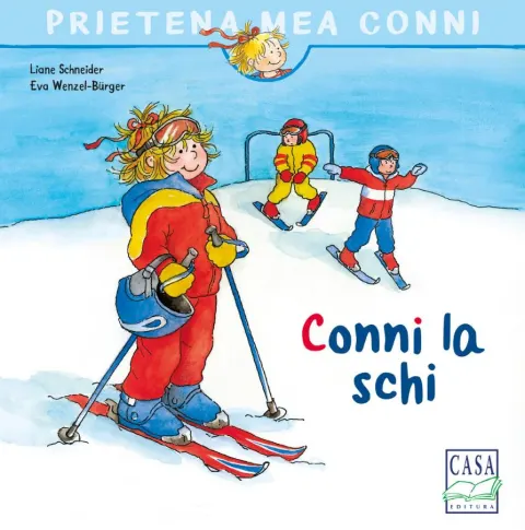Coperta cărții Conni la schi
