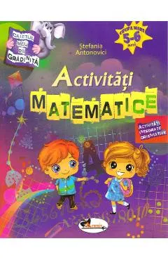 Coperta cărții Activitati matematice 5-6 ani