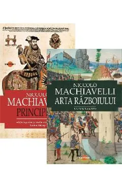 Coperta cărții Pachet 2 carti: Niccolo Machiavelli. Principele + Arta razboiului