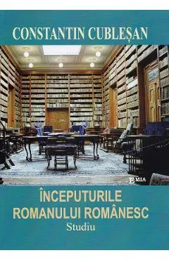 Coperta cărții Inceputurile romanului romanesc