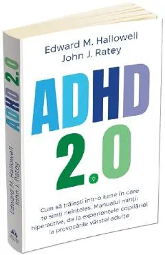 Coperta cărții ADHD 2.0 - Edward M. Hallowell, John J. Ratey