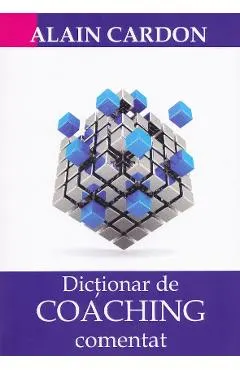 Coperta cărții Dictionar de coaching comentat