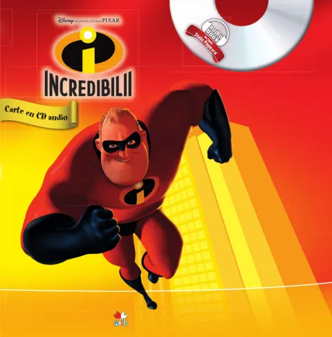 Coperta cărții Incredibilii (Carte + CD audio)