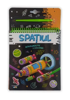 Coperta cărții Razuieste si descopera. Spatiul