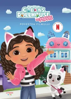 Coperta cărții Gabby's Dollhouse. Povestea filmului