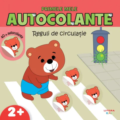 Coperta cărții Primele mele autocolante. Reguli de circulatie