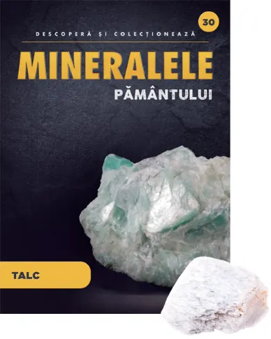 Coperta cărții Talc. Volumul 30. Mineralele Pamantului