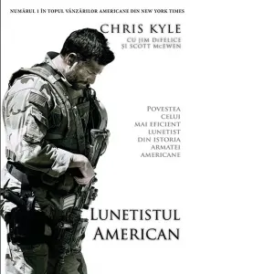 Coperta cărții Lunetistul american
