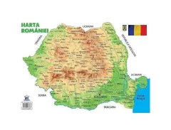 Coperta cărții Planșă. Harta României