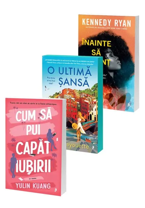Coperta cărții Pachet Cum sa pui capat iubirii + Inainte sa renunt + O ultima sansa. Set 3 carti