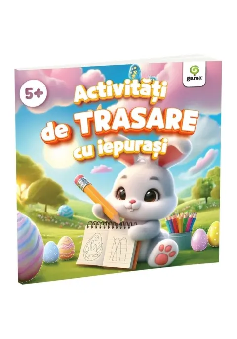 Coperta cărții Activitati de trasare cu iepurasi