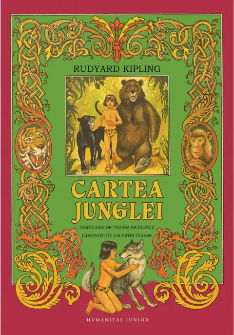 Coperta cărții Cartea junglei