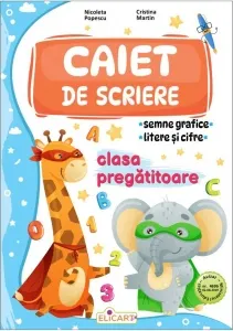 Coperta cărții Caiet de scriere pentru clasa pregatitoare