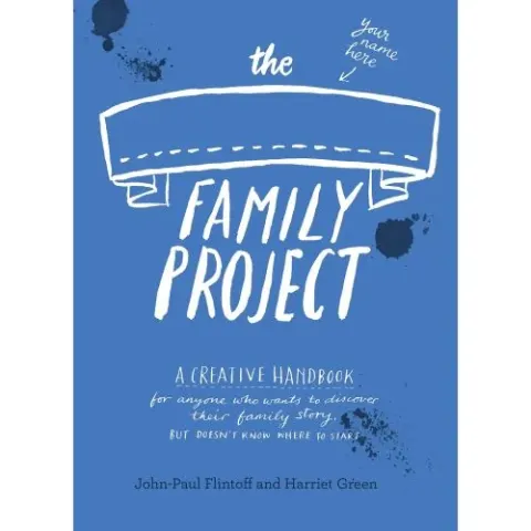Coperta cărții The Family Project: A Creative Handbook