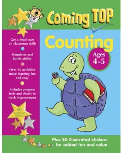 Coperta cărții Coming Top Counting Ages 4-5