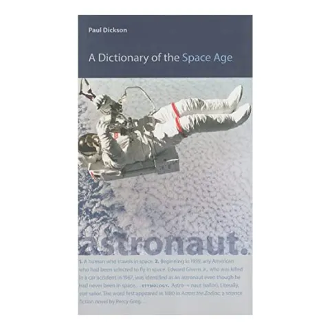 Coperta cărții A dictionary of the space age