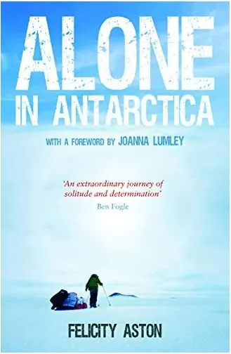 Coperta cărții Alone In Antarctica
