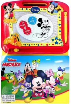Coperta cărții Disney Junior Mickey Storybook & Magnetic Drawing Kit