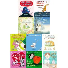 Coperta cărții Furry Little Friends Children Illustration Pictures 10 Books Bag Collection Set