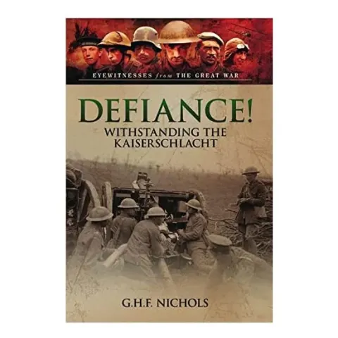 Coperta cărții Defiance!
