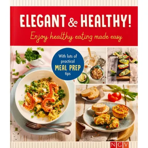 Coperta cărții Elegant and Healthy. ook Smart, Lose Weight with Ease!