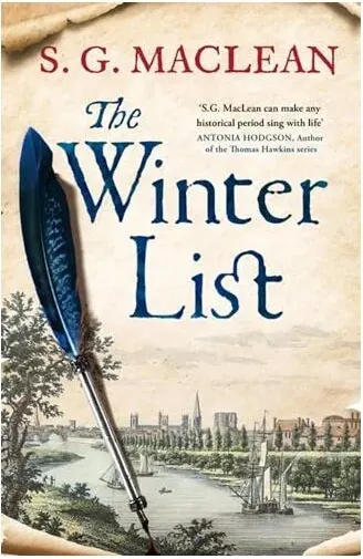 Coperta cărții The Winter List
