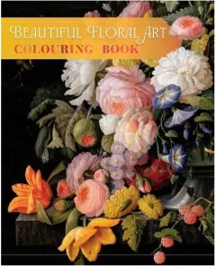 Coperta cărții Beautiful Floral Art Colouring Book