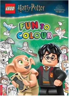 Coperta cărții LEGO Harry Potter: Fun to Colour