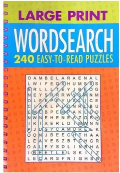 Coperta cărții Large Print Wordsearch