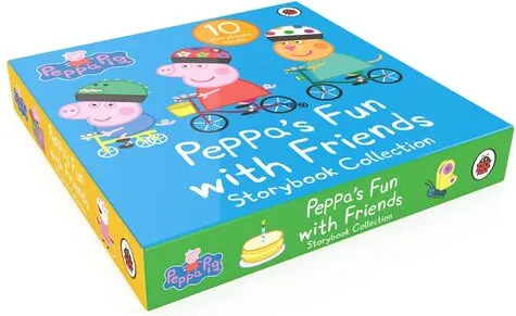 Coperta cărții Peppa Pig: Peppa's Fun with Friends – 10 Books Collection