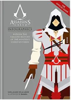 Coperta cărții Assassin’s Creed Infographics, Bunka, Guillaume Delalande