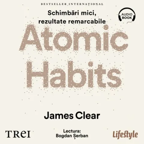 Coperta cărții Atomic Habits (audiobook)